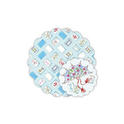 Mahjong Tiles & Fan Doily Set